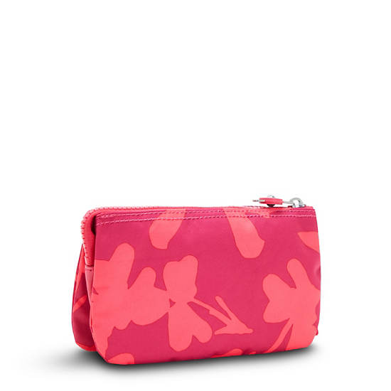 Kipling Creativity Large Printed Pouch Bags Coral Print | AU 2096IL